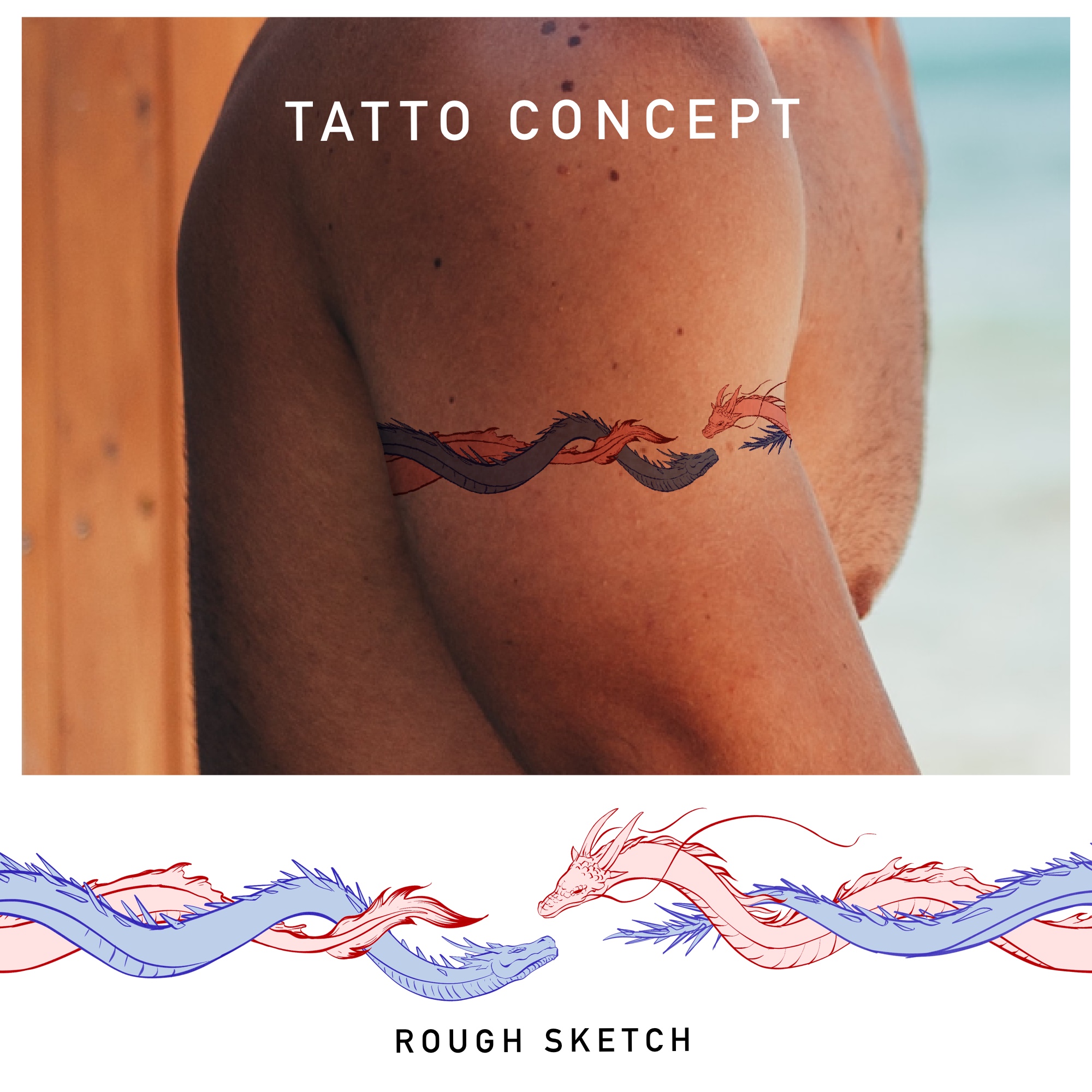 Tattoo Design by bangkat for this project | Design #32260390