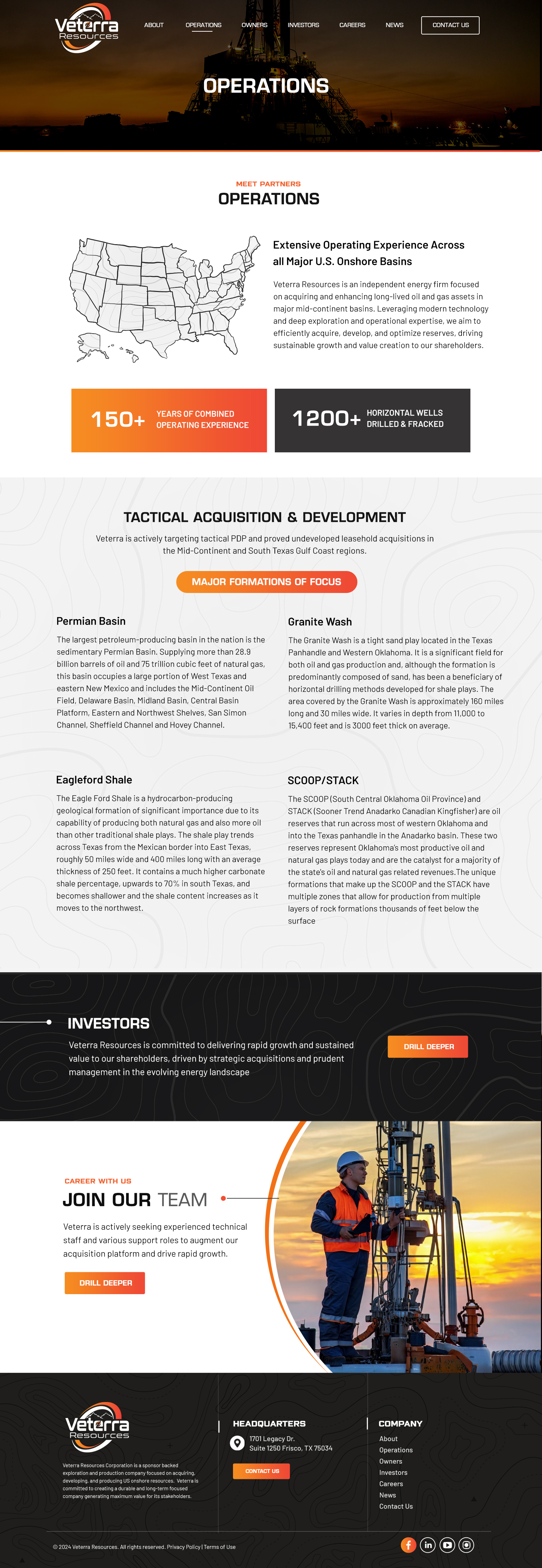 Web Design by Blue Sparrow for Tunnel Energy Partners | Design #32196696