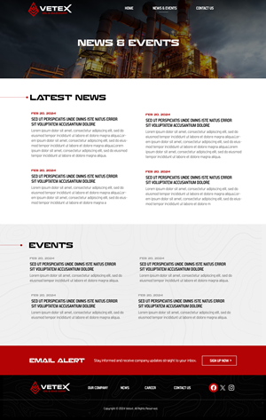 Web Design by Blue Sparrow for Tunnel Energy Partners | Design: #32446189