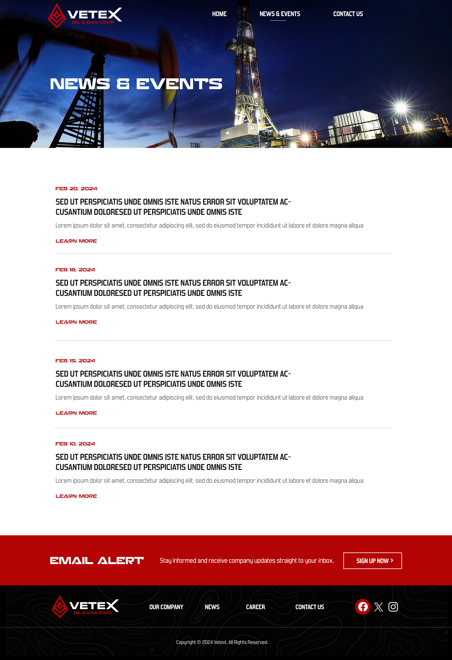 Web Design by Blue Sparrow for Tunnel Energy Partners | Design #32451957
