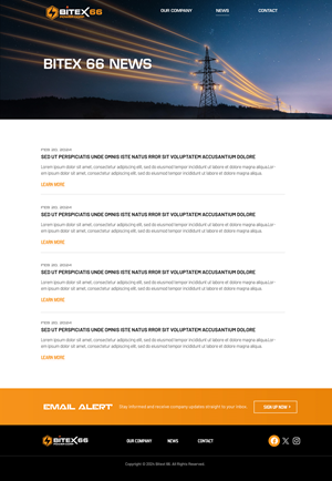 Web Design by Blue Sparrow for Tunnel Energy Partners | Design: #32570520