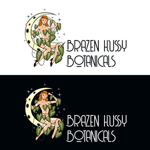 Diseño de Logo por cah awu para Brazen Hussy Botanicals | Diseño: #32193170