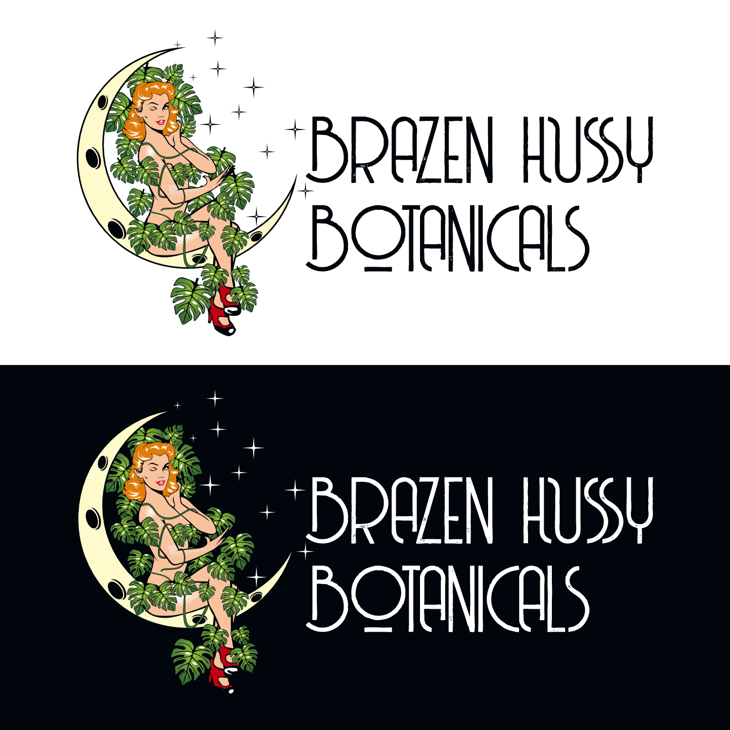 Diseño de Logo por cah awu para Brazen Hussy Botanicals | Diseño #32199862
