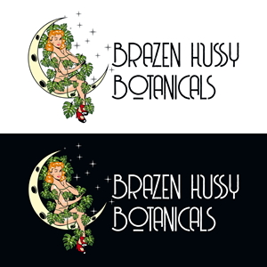 Diseño de Logo por cah awu para Brazen Hussy Botanicals | Diseño: #32199862
