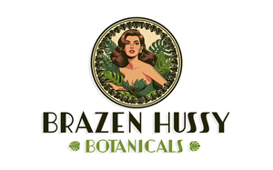 Diseño de Logo por Zonda Studio para Brazen Hussy Botanicals | Diseño: #32194339
