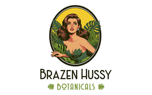 Diseño de Logo por Zonda Studio para Brazen Hussy Botanicals | Diseño: #32213276