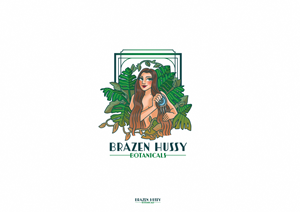 Diseño de Logo por Sofia Pereira para Brazen Hussy Botanicals | Diseño: #32208783
