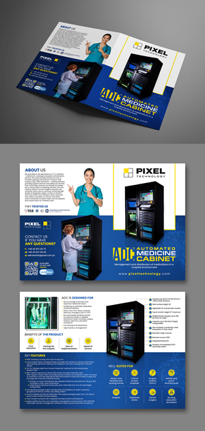 Diseño de Flyer por debdesign para Pixel Technology | Diseño: #32197851
