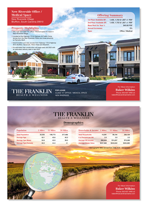 Flyer Design by MarkoE for The Franklin  | Design #32201231