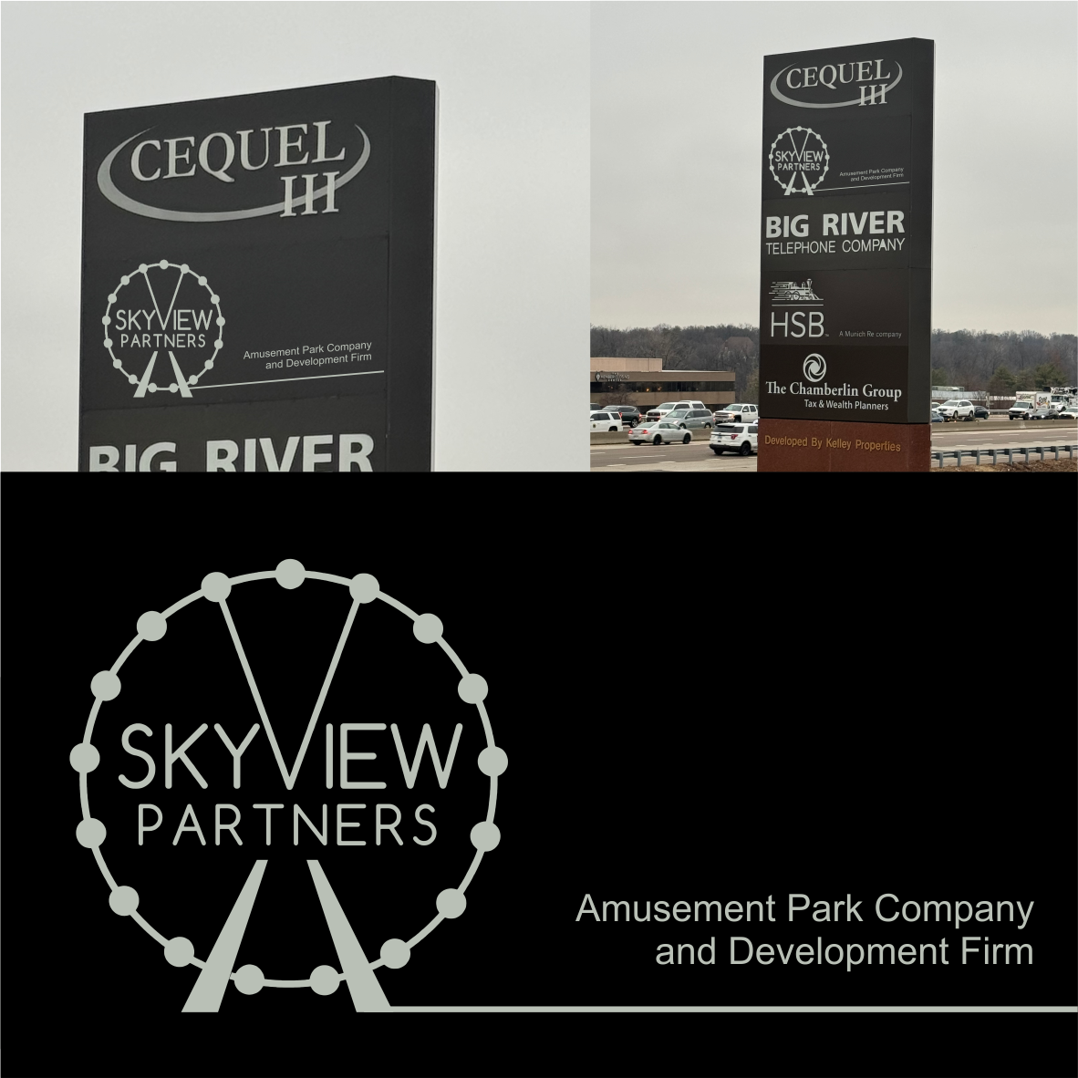 Signage Design by vintana for Skyview Atlanta | Design #32207031
