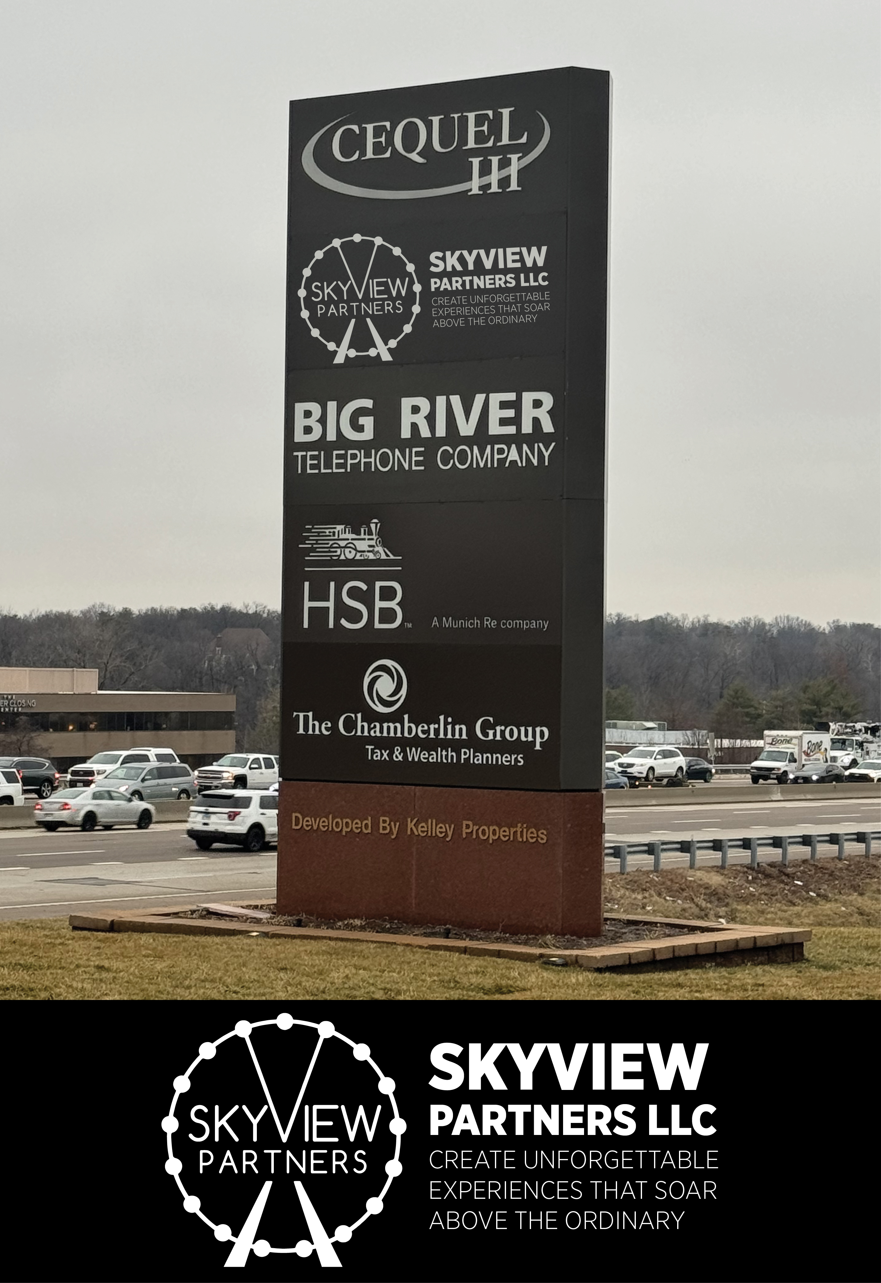 Signage Design by Dzhafir for Skyview Atlanta | Design #32206204