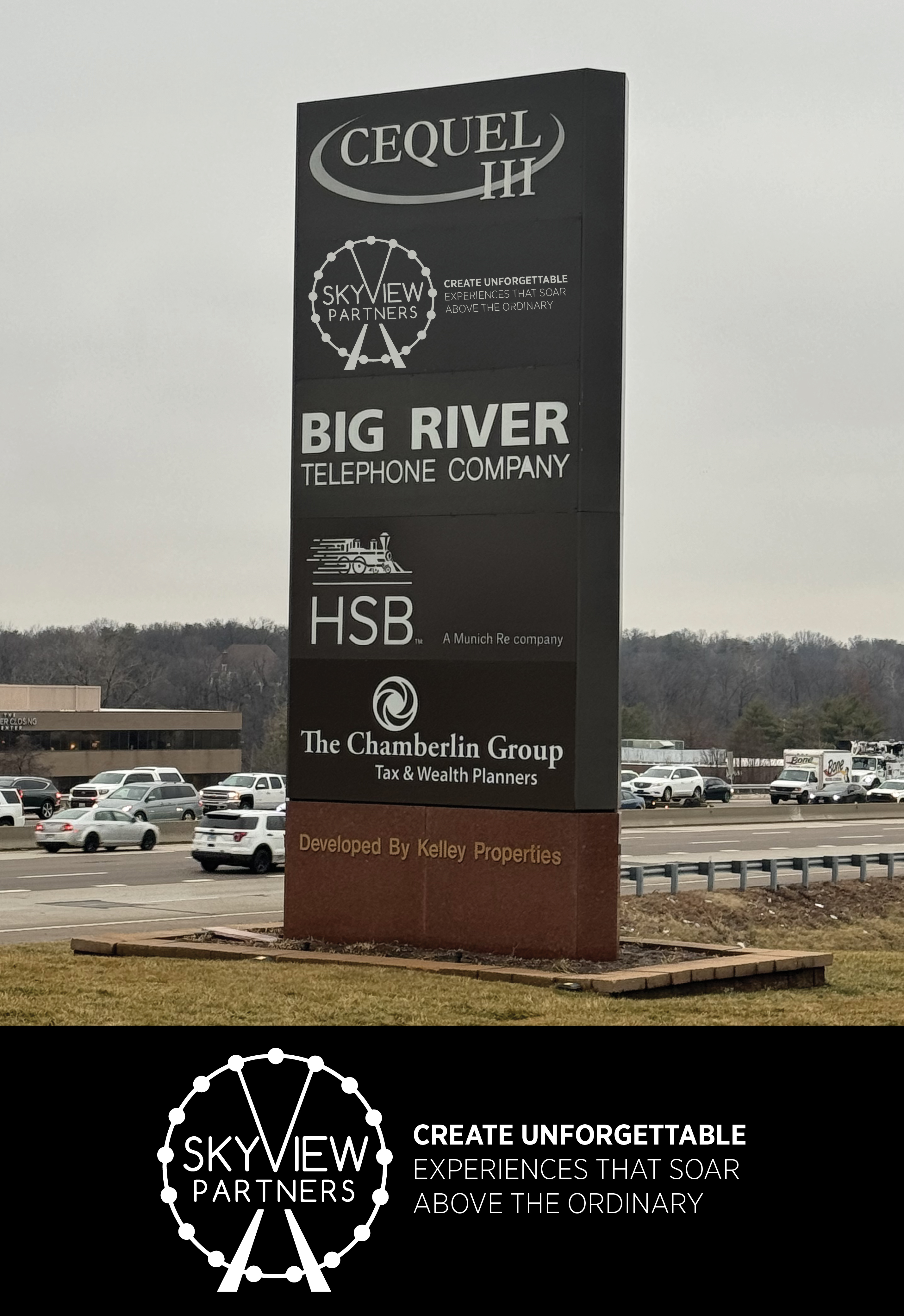 Signage Design by Dzhafir for Skyview Atlanta | Design #32206205