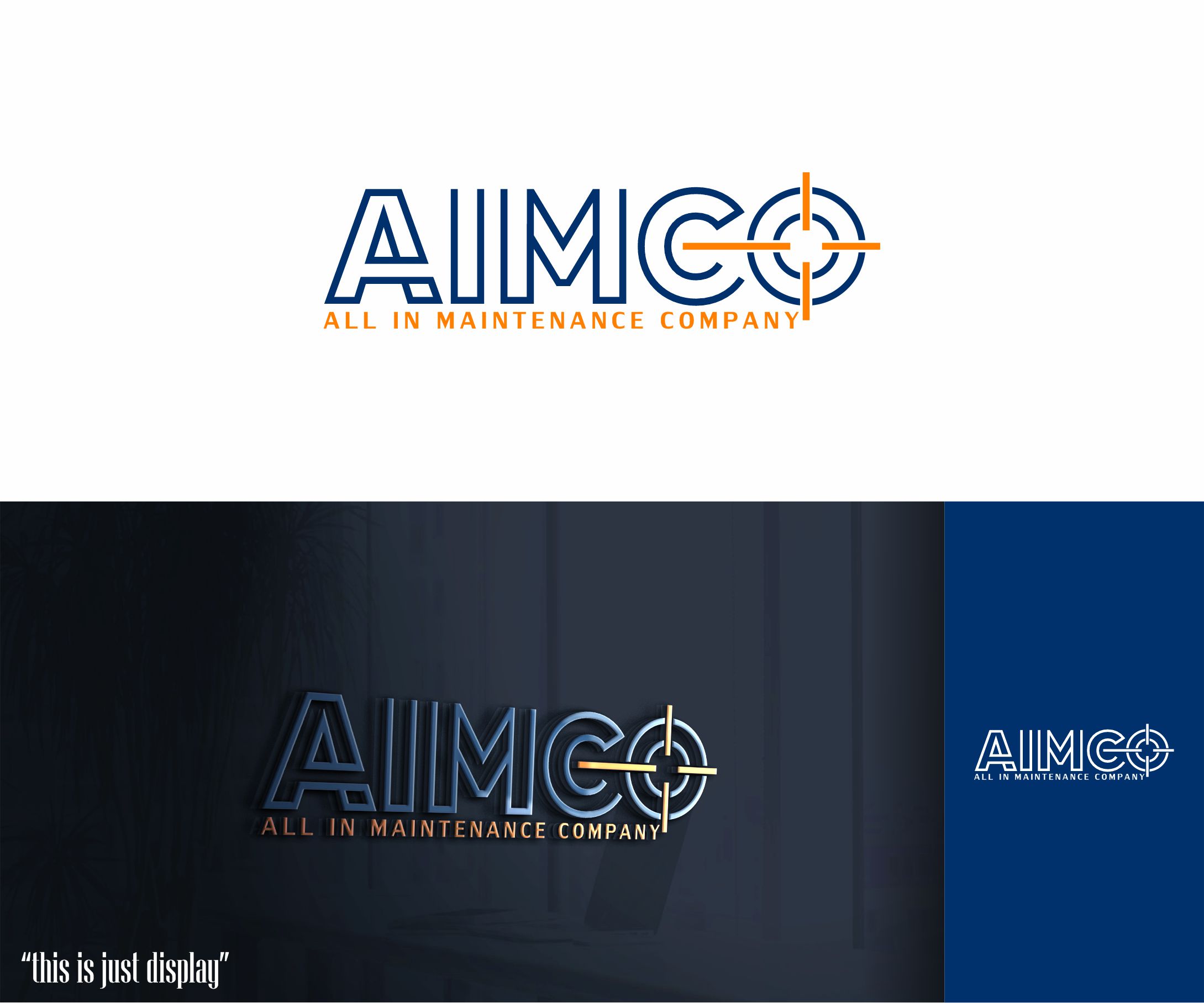 Logo Design by alkaline for All in maintenance company "AIMCO" | Design #32195751