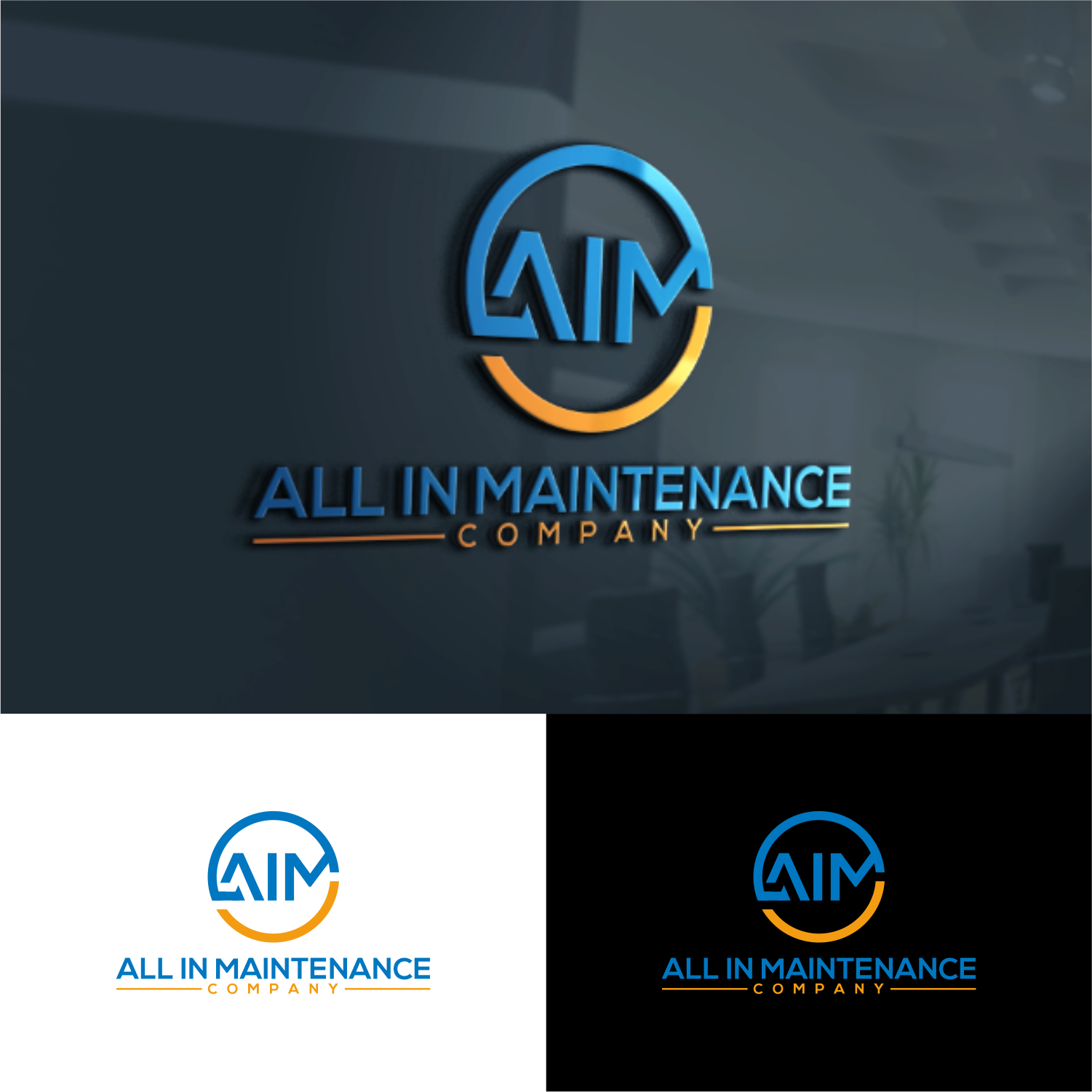 Logo Design by semarco for All in maintenance company "AIMCO" | Design #32195491