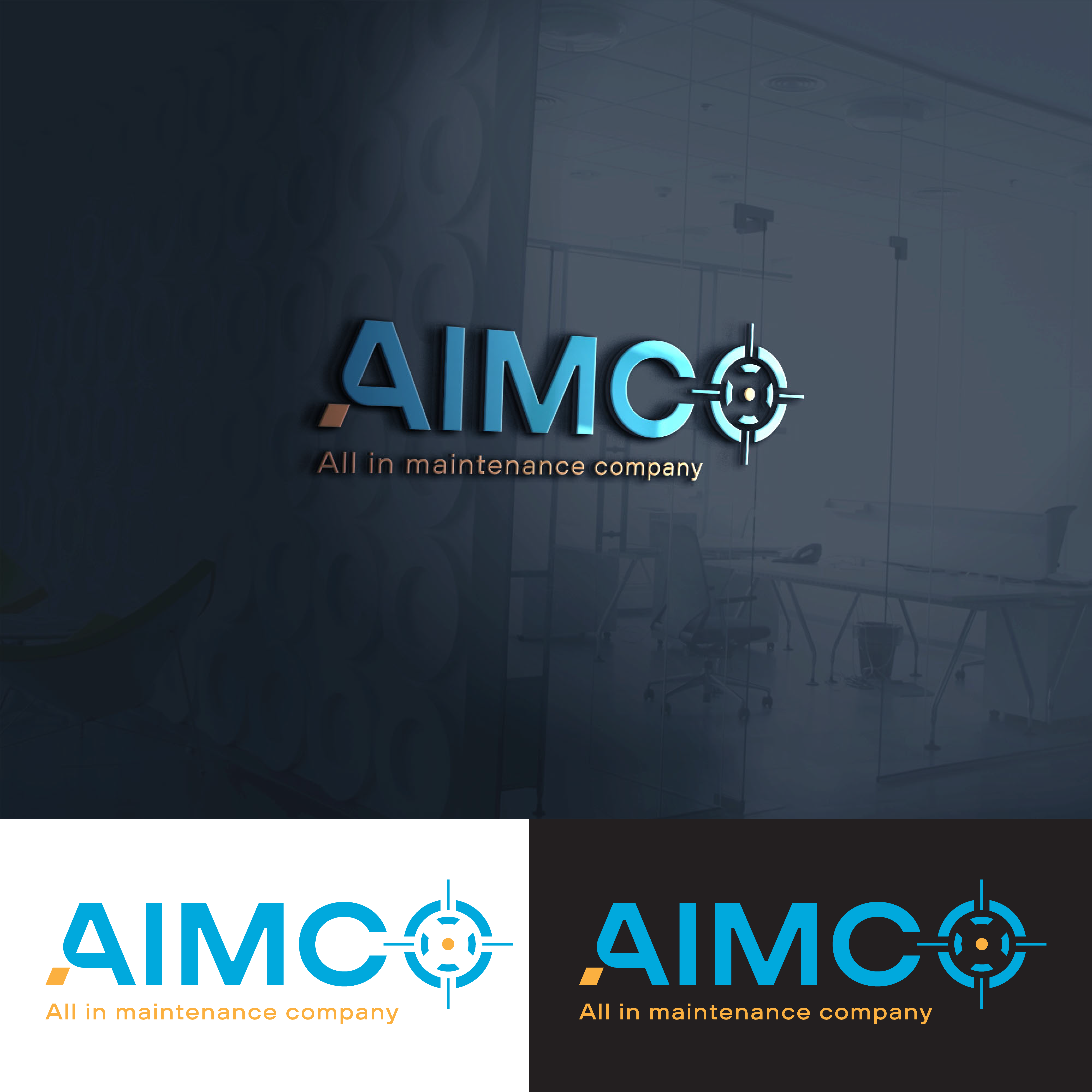 Logo Design by Circle Home for All in maintenance company "AIMCO" | Design #32219101