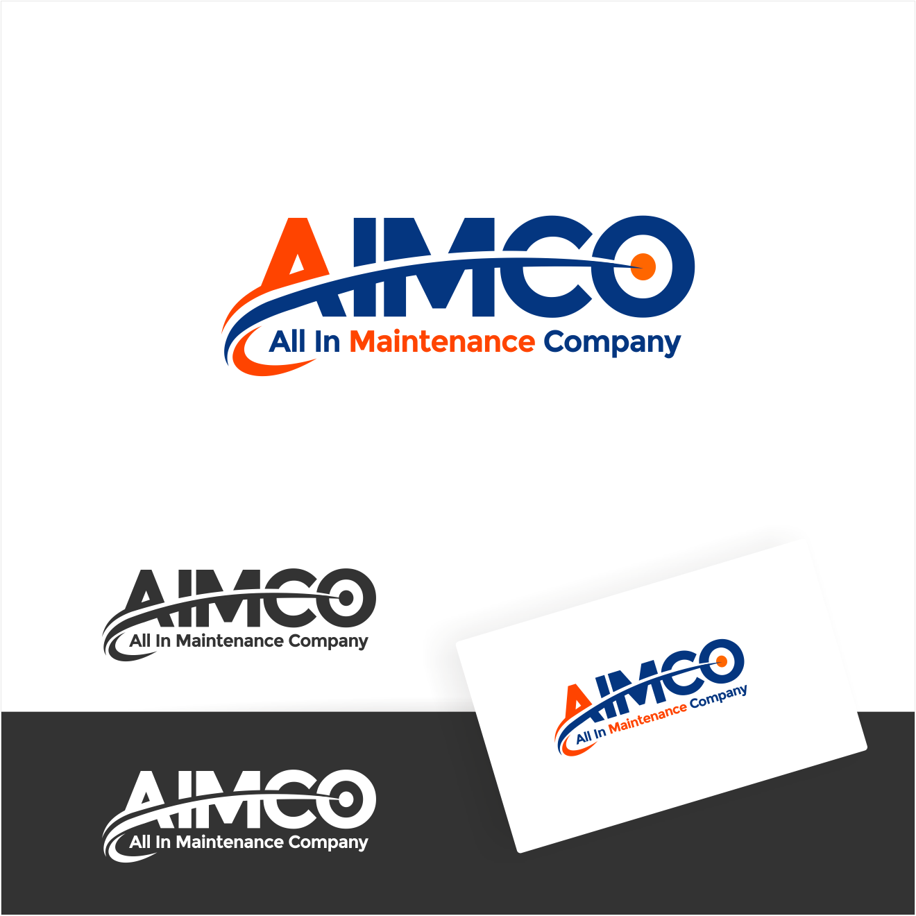 Logo Design by Arham Hidayat for All in maintenance company "AIMCO" | Design #32218521