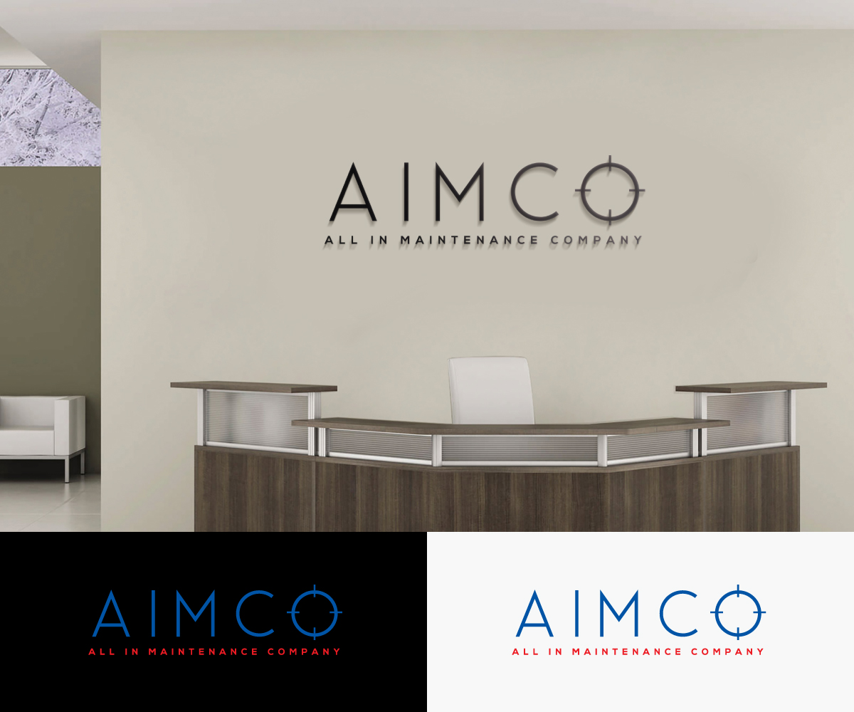 Logo Design by step forward 2 for All in maintenance company "AIMCO" | Design #32196859