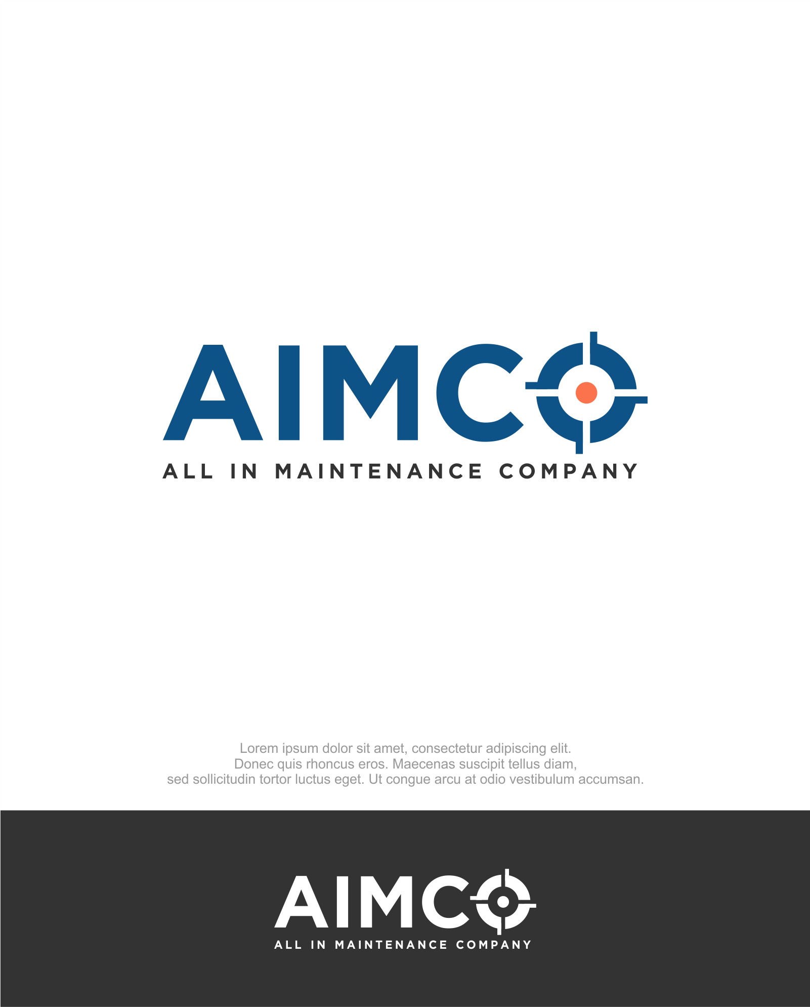 Logo Design by M.Syaiful Huda for All in maintenance company "AIMCO" | Design #32195100