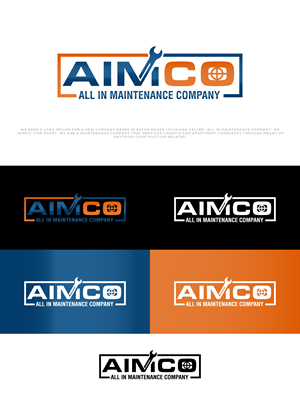 Logo Design by AlphabetZero.com for All in maintenance company "AIMCO" | Design: #32210984