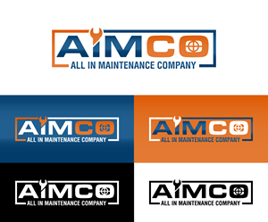 Logo Design by AlphabetZero.com for All in maintenance company "AIMCO" | Design: #32211034