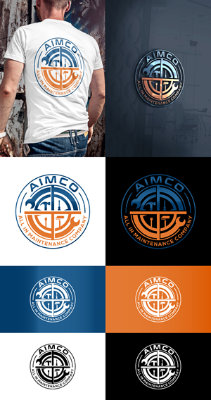Logo Design by AlphabetZero.com for All in maintenance company "AIMCO" | Design: #32211310