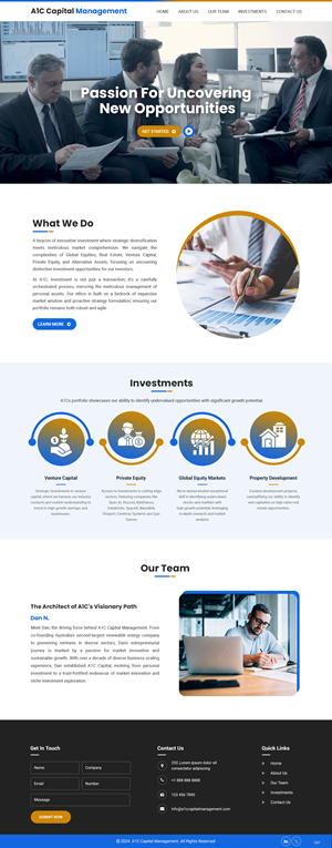 Web Design by pb for this project | Design: #32208065