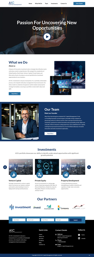 Web Design by pb for this project | Design: #32208069