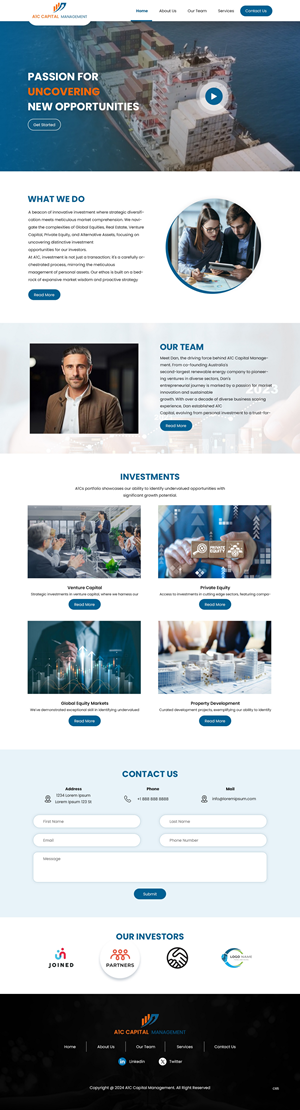 Web Design by pb for this project | Design: #32208078