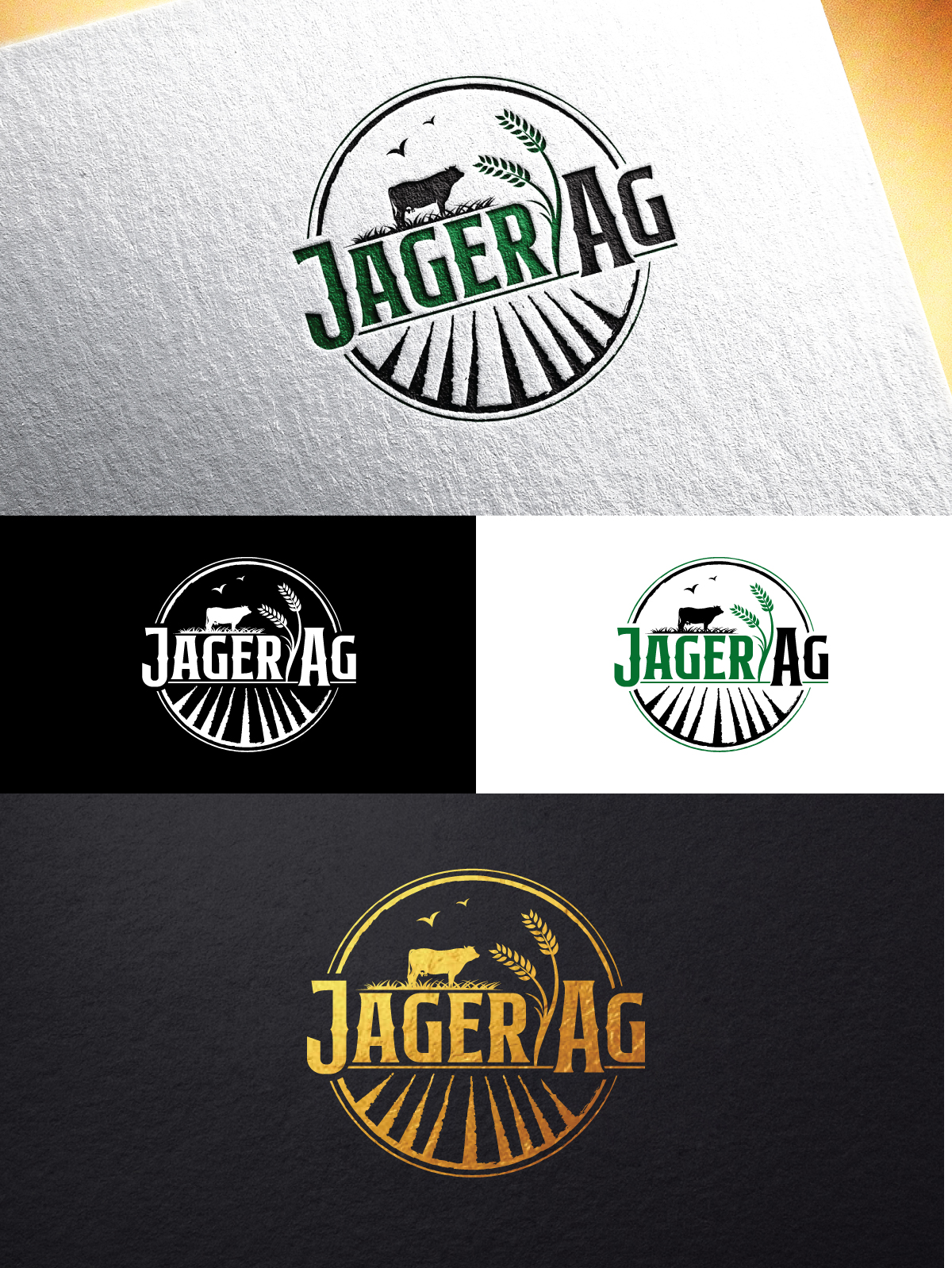 Logo Design by sol design2 for Jager Ag LLC | Design #32204218
