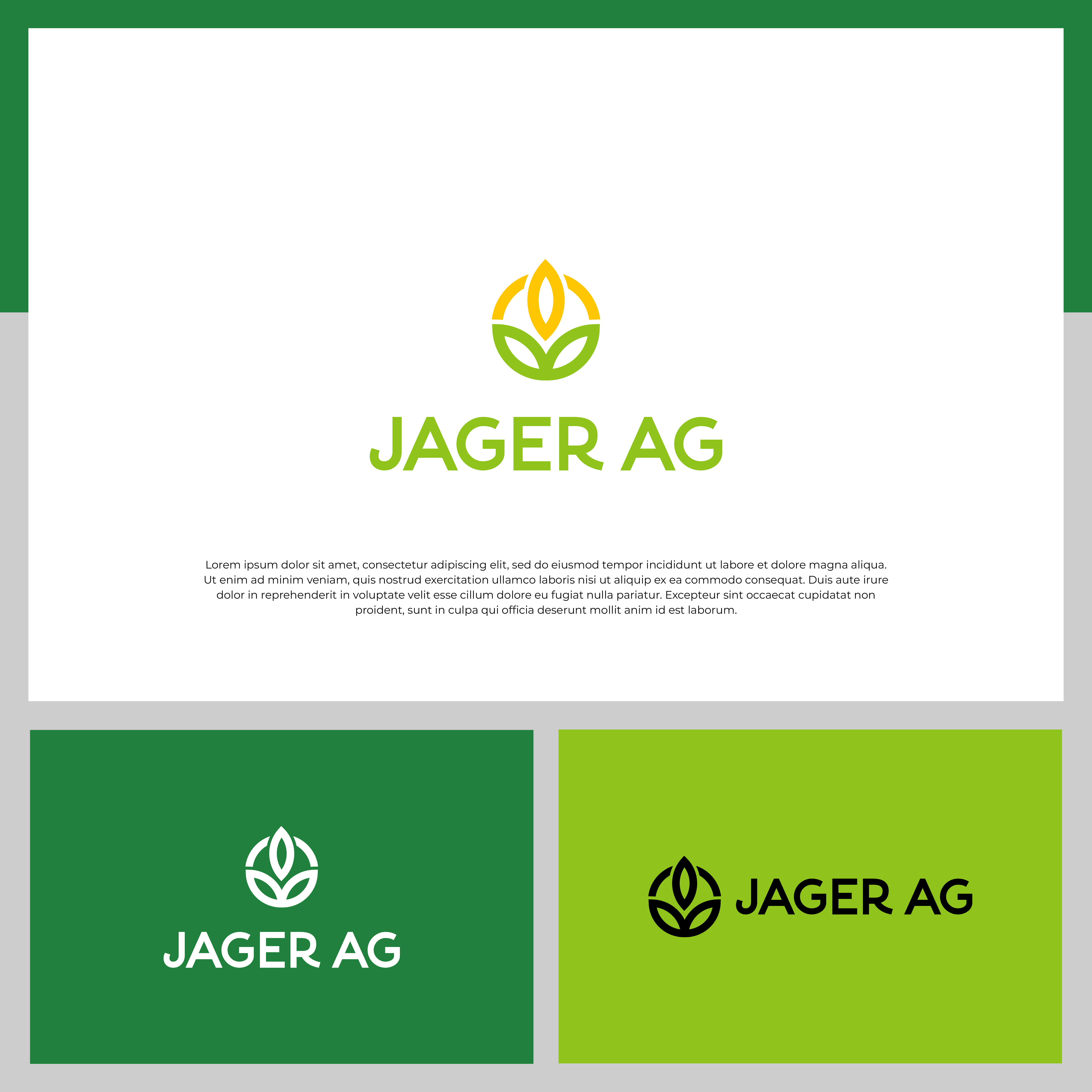 Logo Design by Adilia Romadina for Jager Ag LLC | Design #32203638
