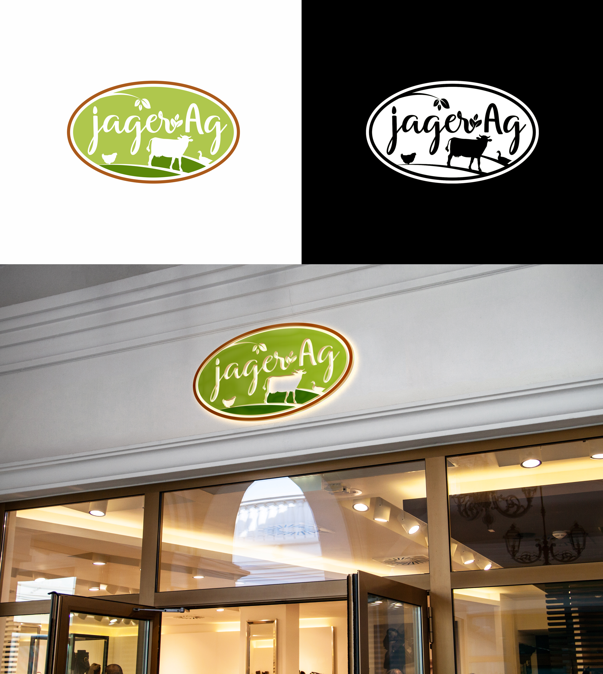 Logo Design by RA-bica for Jager Ag LLC | Design #32204507