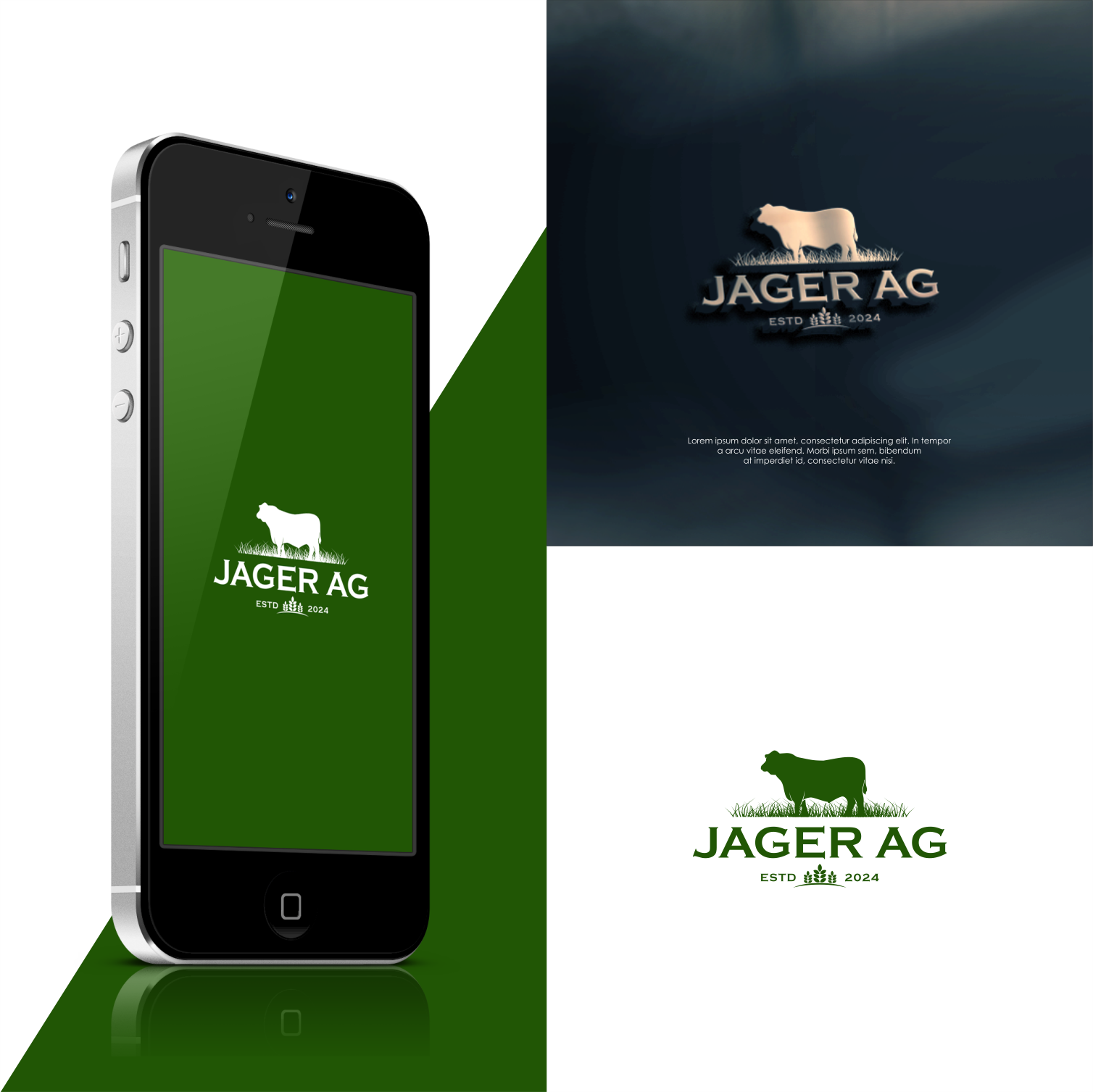 Logo Design by setan cell for Jager Ag LLC | Design #32203001