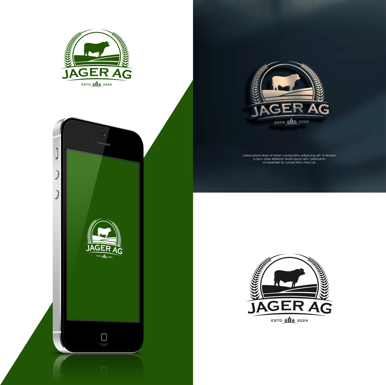 Logo Design by setan cell for Jager Ag LLC | Design #32203140