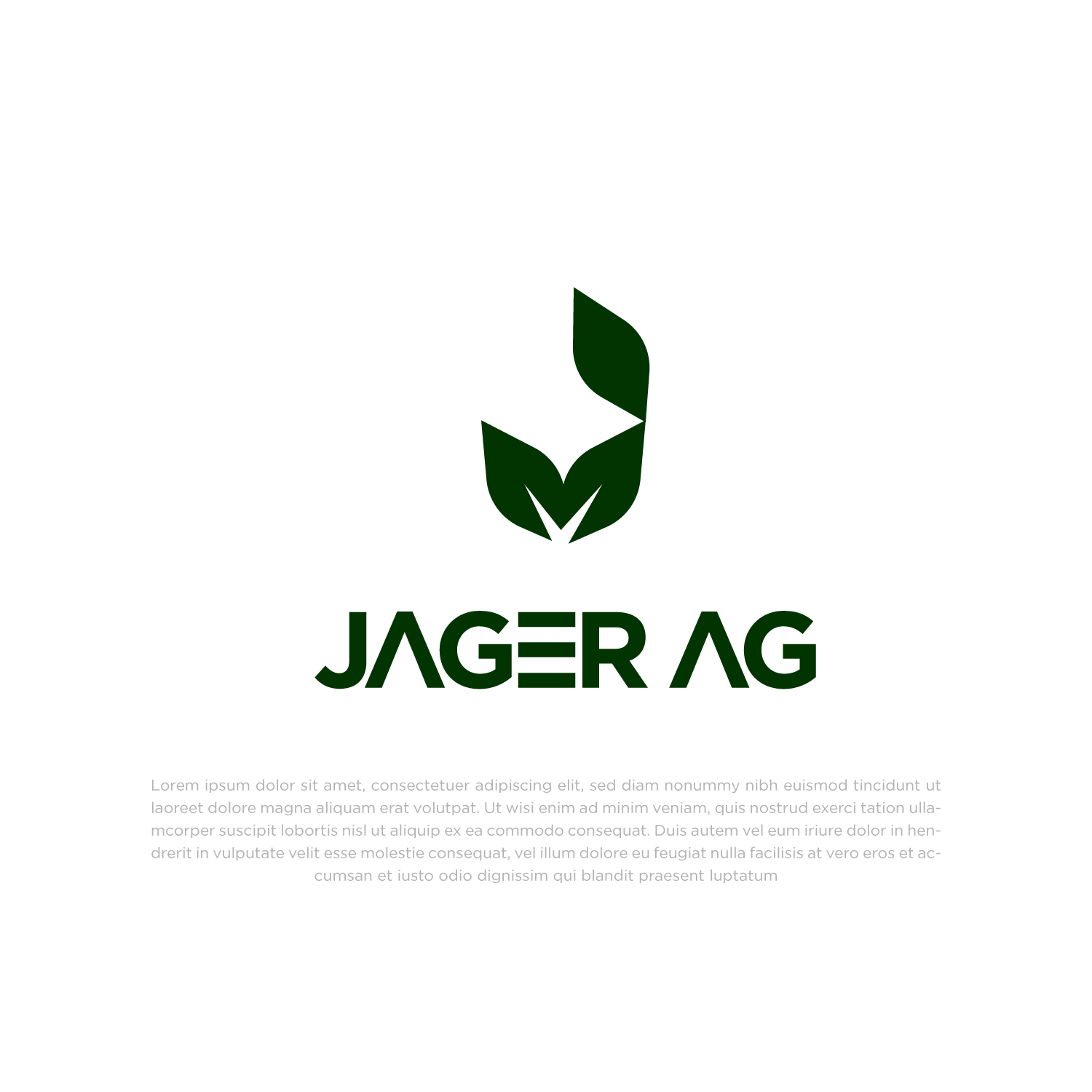 Logo Design by Abdul 20 for Jager Ag LLC | Design #32202995