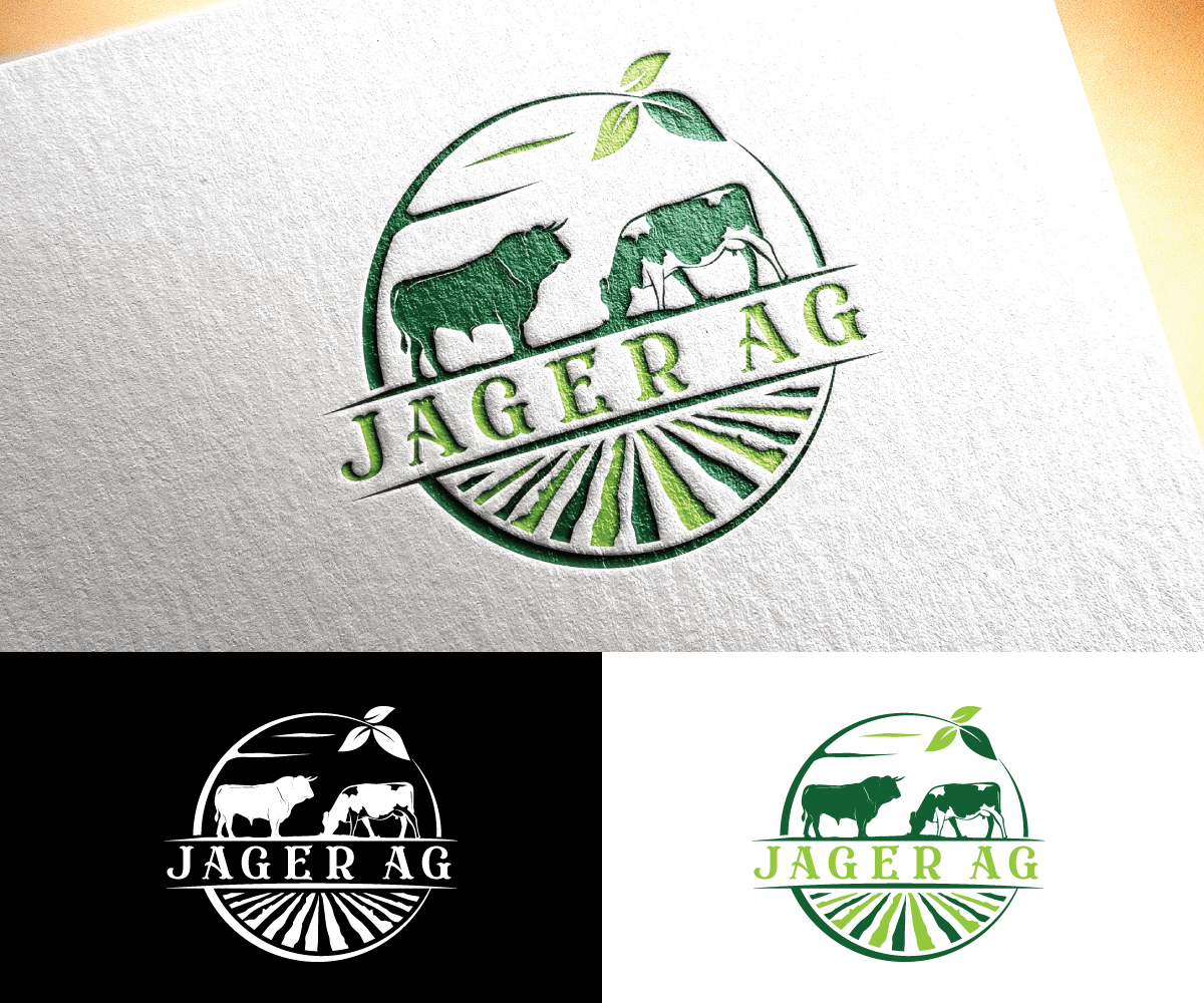Logo-Design von step forward 2 für Jager Ag LLC | Design #32227989