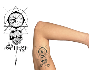 Diseño de Tatuaje por Futuristic_Design