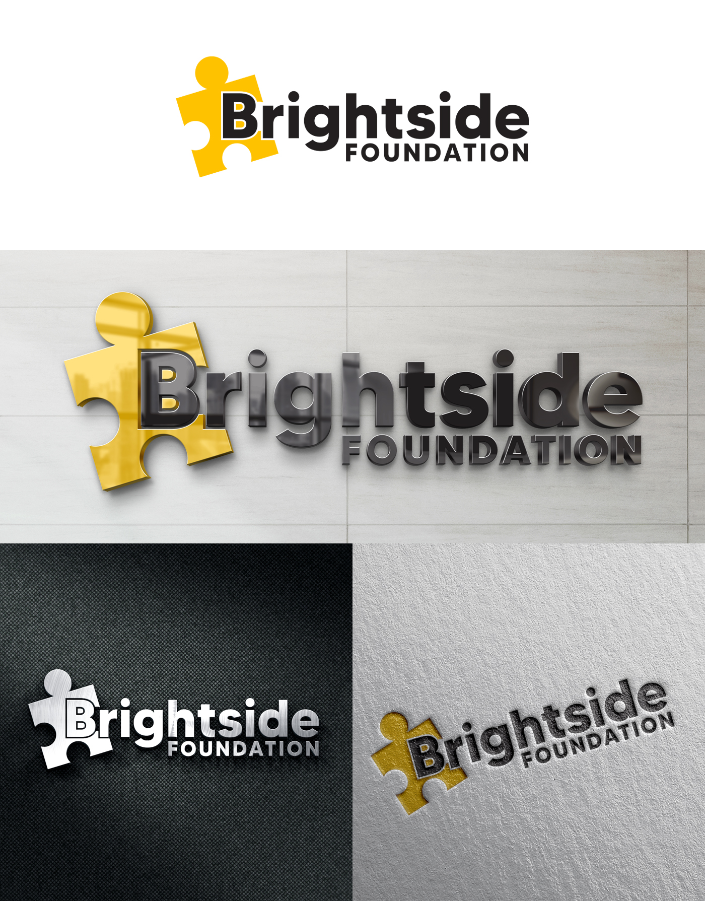 Logo Design for Brightside Foundation by MarvinStudio | Design #32232220