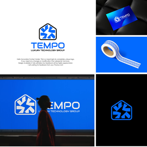 Logo Design by LogoEon for Tempo Luxury Technology Group | Design: #32211390