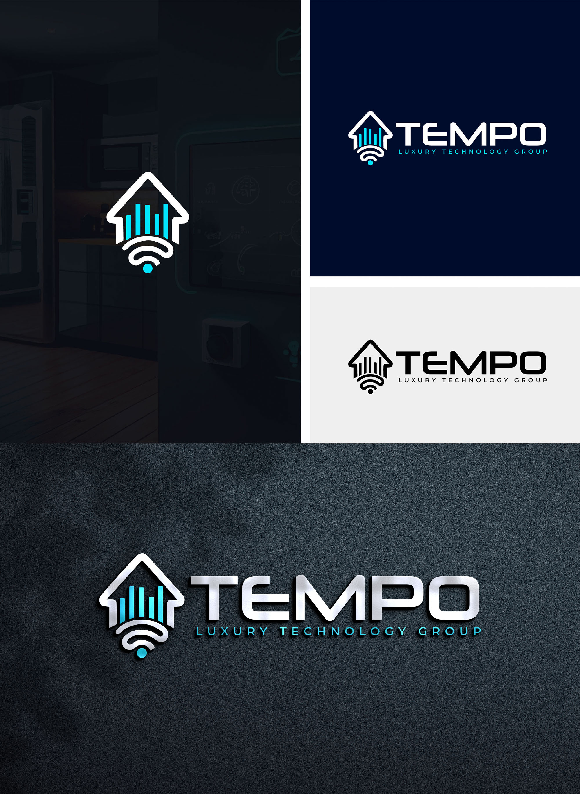 Logo Design by Design Athics for Tempo Luxury Technology Group | Design #32208415