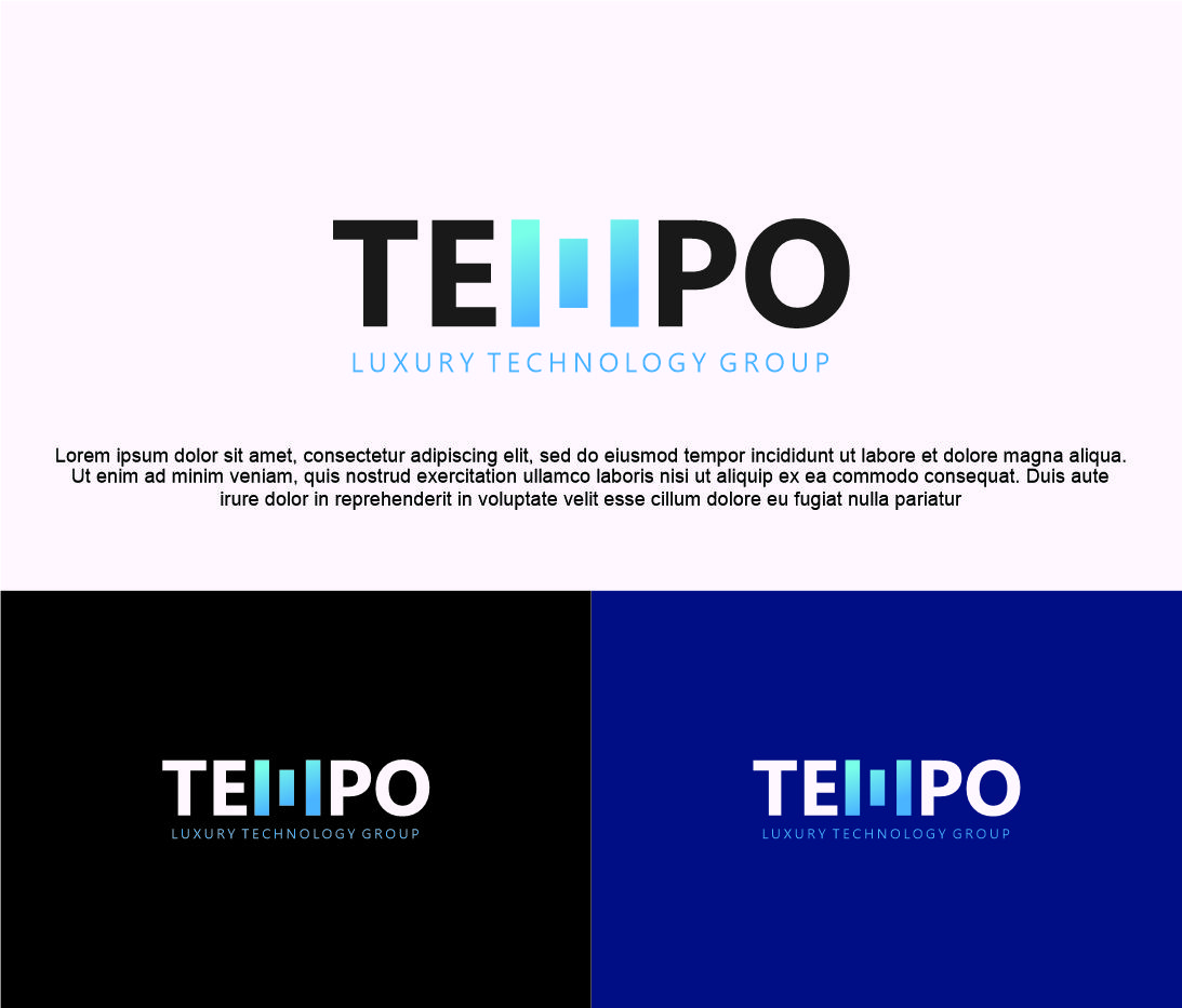 Logo Design by GI ART for Tempo Luxury Technology Group | Design #32251039