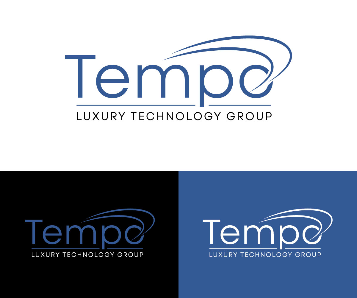 Logo Design by Kavth for Tempo Luxury Technology Group | Design #32239973