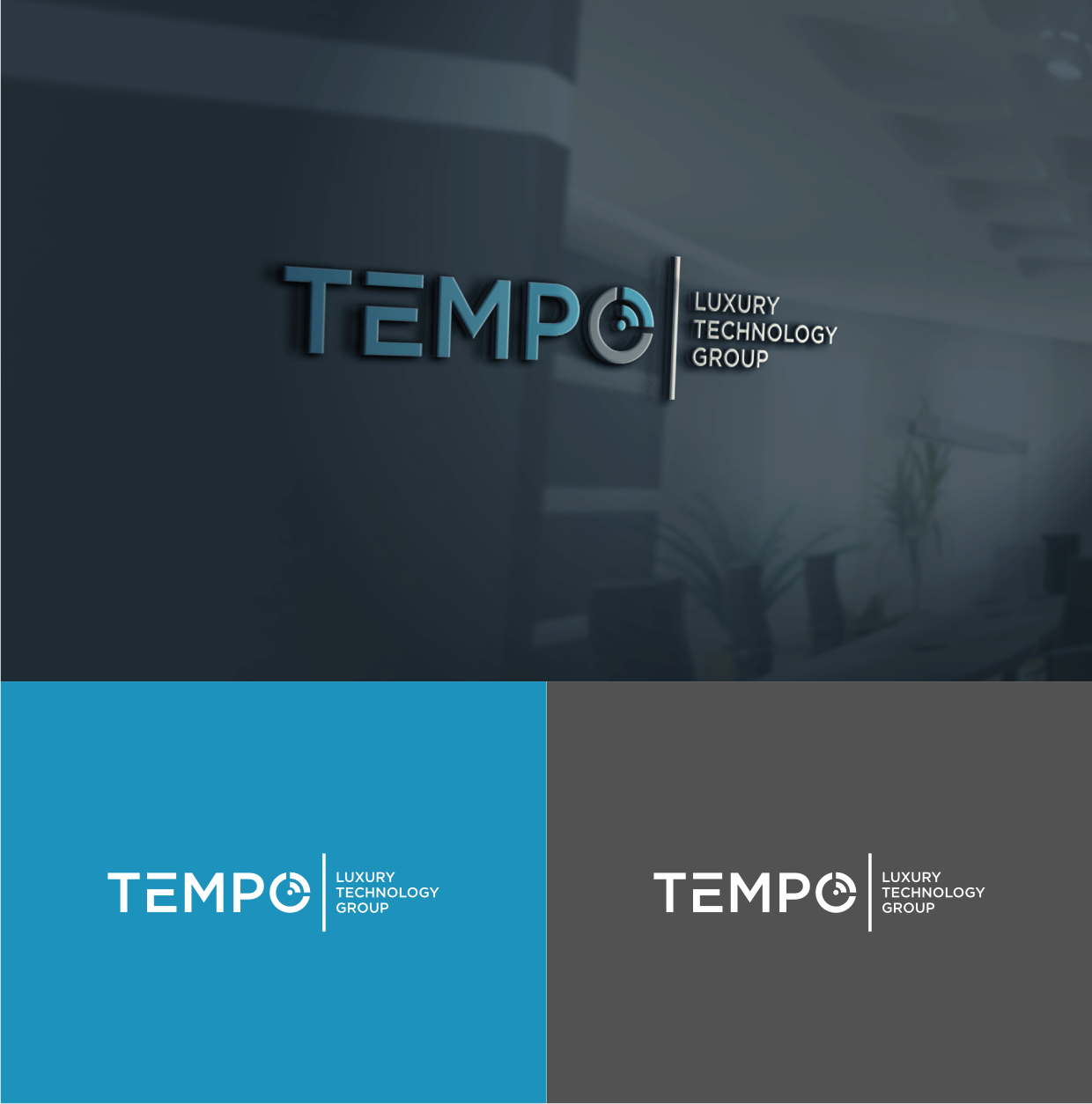 Logo Design by richwork. for Tempo Luxury Technology Group | Design #32216394