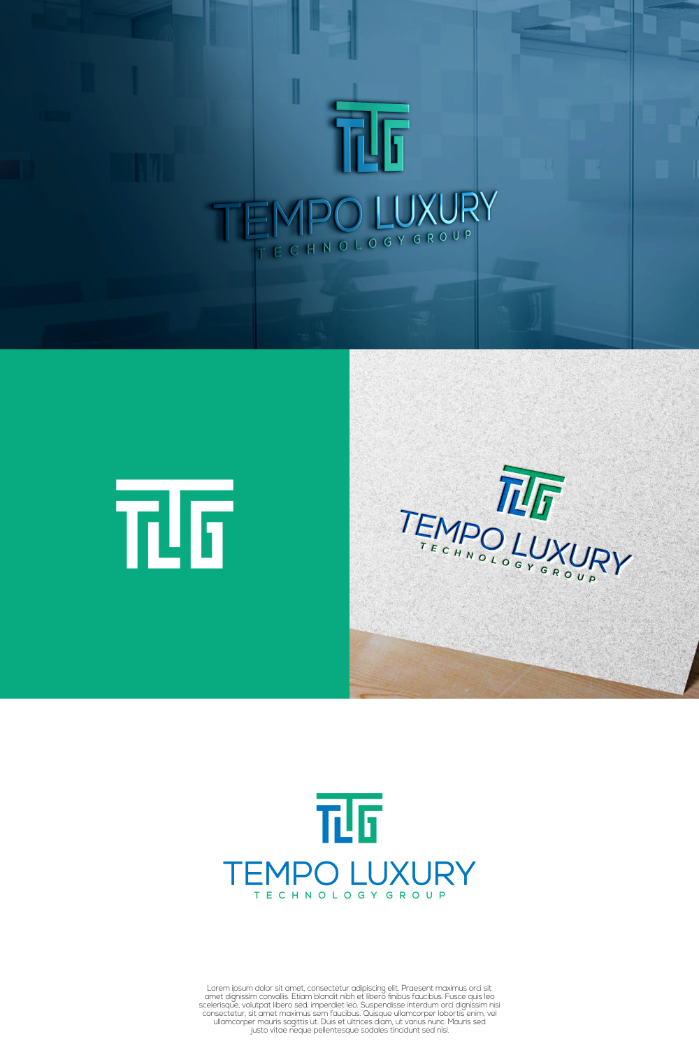 Diseño de Logo por Verguson para Tempo Luxury Technology Group | Diseño #32213547