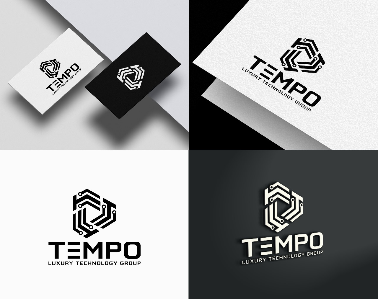 Logo Design by yellowdot for Tempo Luxury Technology Group | Design #32208782