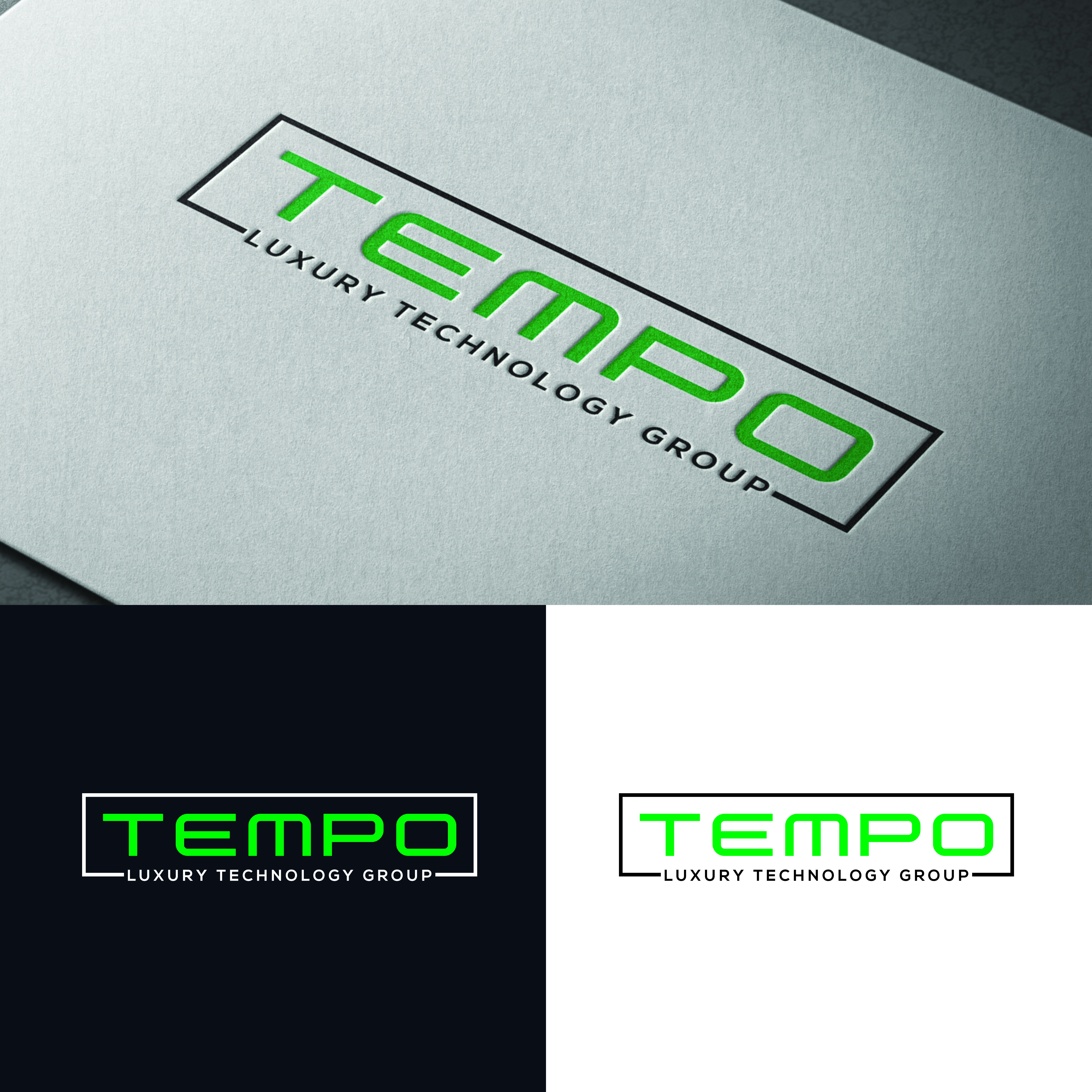 Logo Design by Md Hasibur Rahman for Tempo Luxury Technology Group | Design #32207788