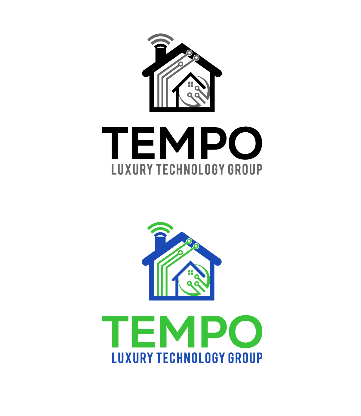 Logo Design by SolidGraphics for Tempo Luxury Technology Group | Design #32218387