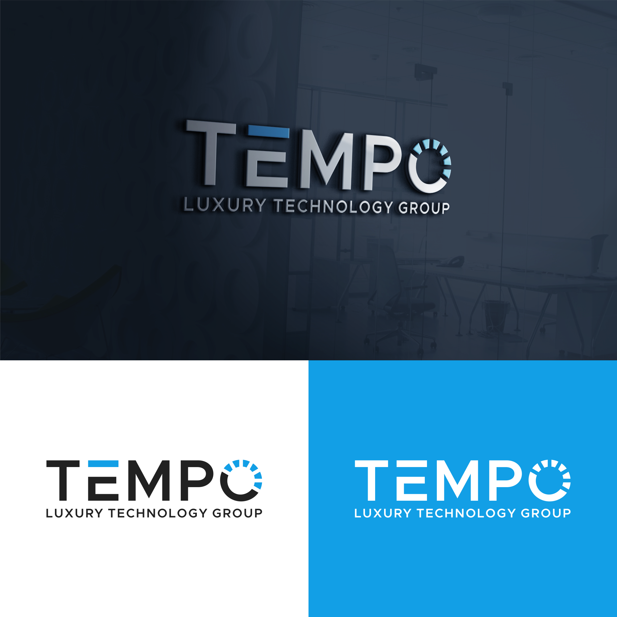 Logo Design by Excellent™ for Tempo Luxury Technology Group | Design #32210747