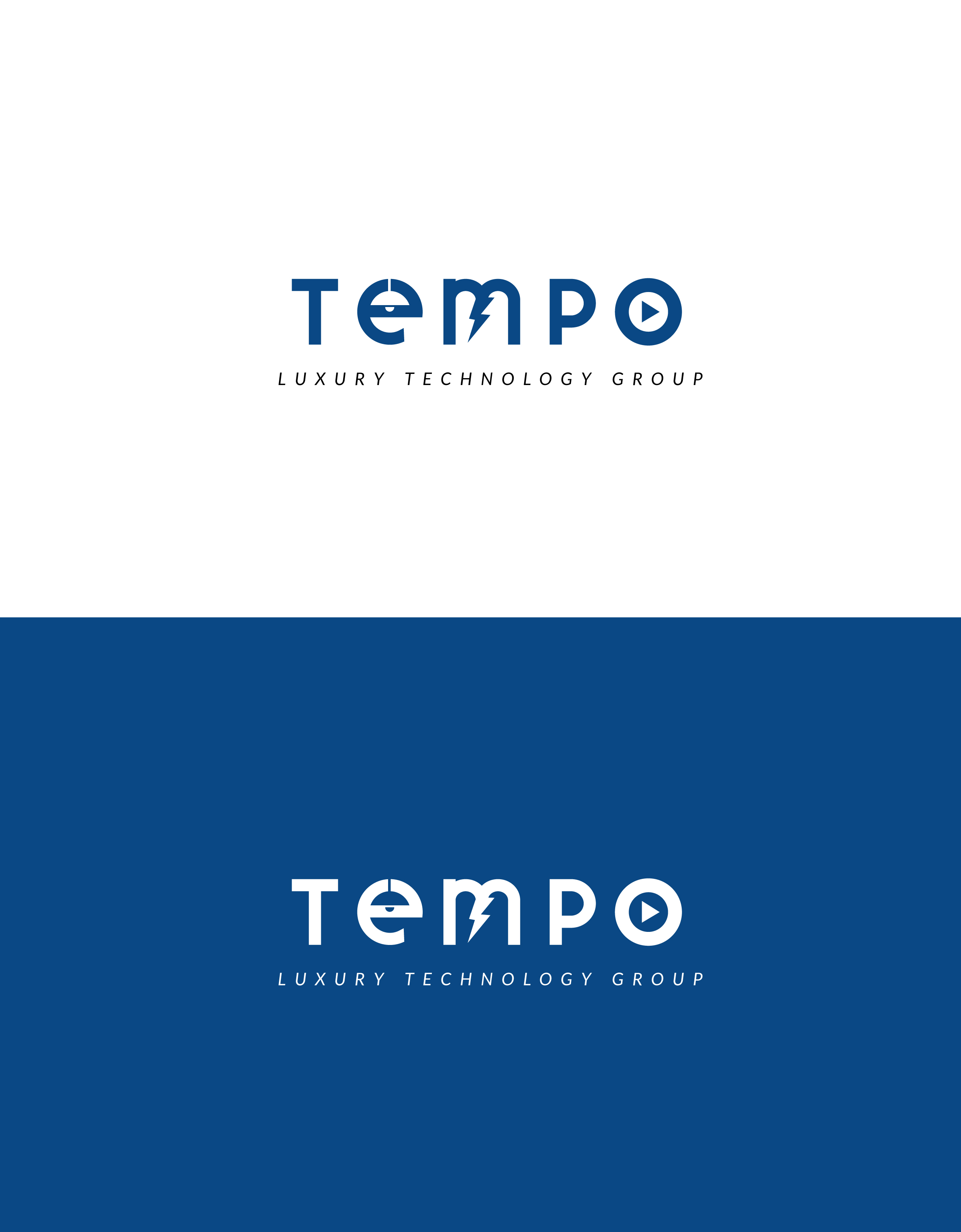 Diseño de Logo por Limonero DG para Tempo Luxury Technology Group | Diseño #32220225