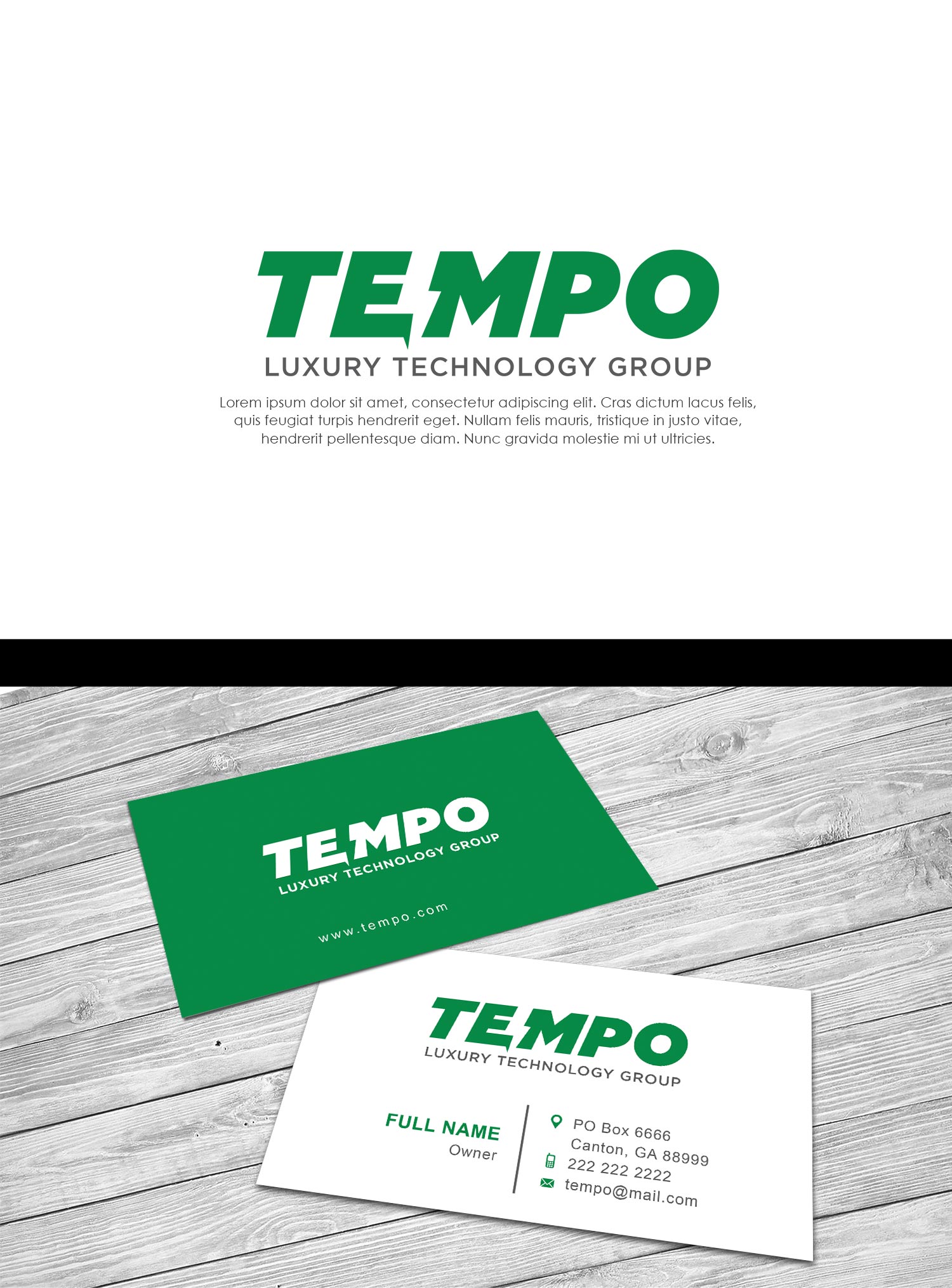 Logo Design by Bobdesigns for Tempo Luxury Technology Group | Design #32217926