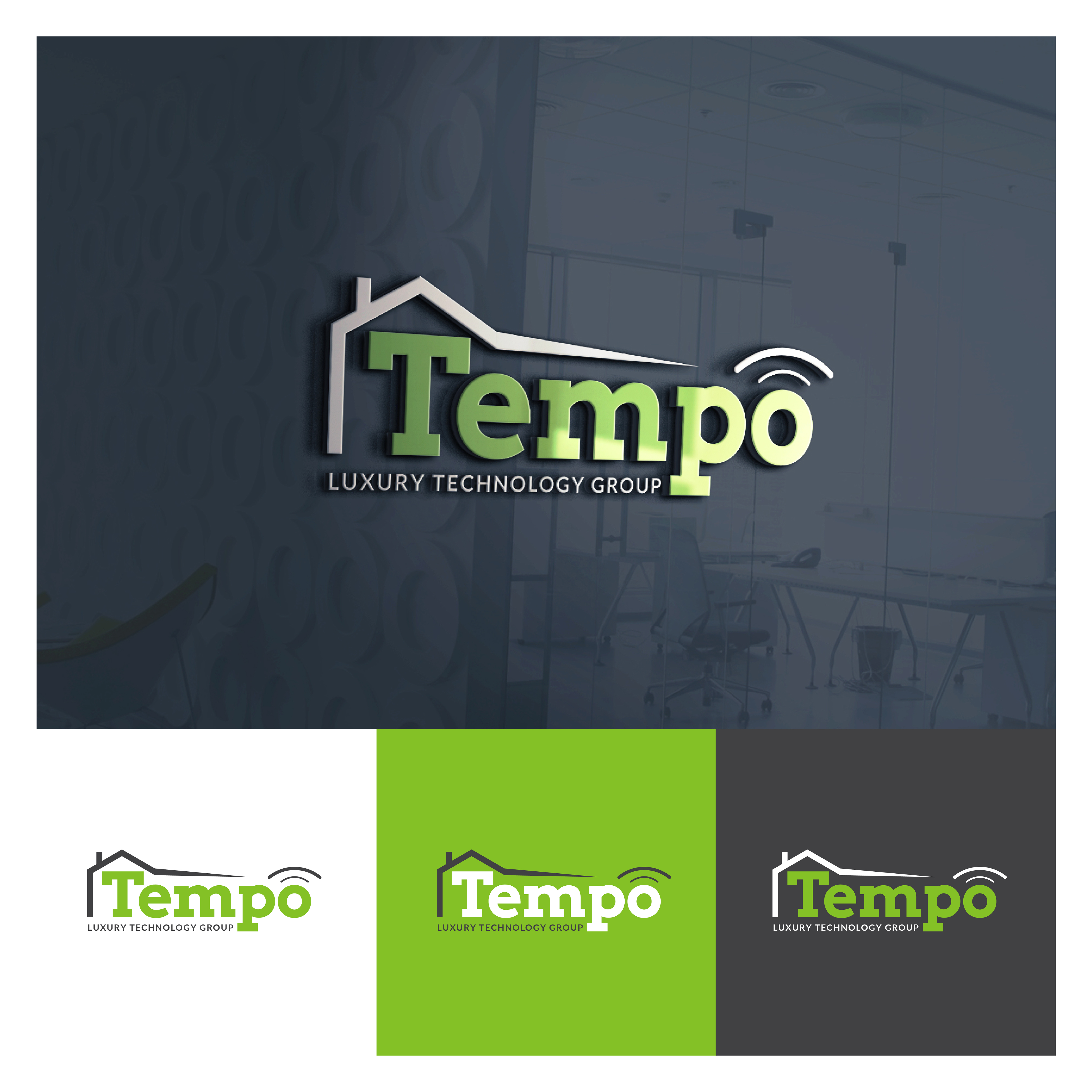 Diseño de Logo por Shahzad Riaz para Tempo Luxury Technology Group | Diseño #32211994